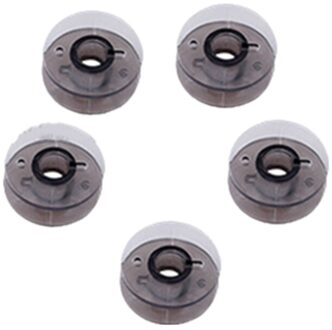 25 Stks/set Klossen Box Set Naaimachine Spoelen Kleurrijke Plastic Metalen En Case Opbergdoos Naaien Apparatuur Gereedschap Accessoires 10stk zwart geen doos