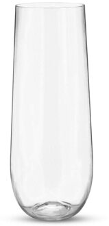25 Stuk Stemless Onbreekbaar Crystal Clear Plastic Wijnglazen Champagne Glas (9 Gram)