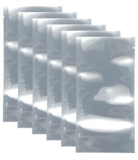 25 STUKS Anti Statische Zak Schild Afscherming Zak, Platte Open Top, 3.5 "x 7.1"