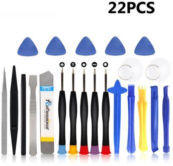 25 Stuks Handskit Schroevendraaier Precisie Handgereedschap Telefoon Reparatie Kit Schroevendraaier Set Tablet Onderhoud Tool Phillips Schroevendraaier 22stk