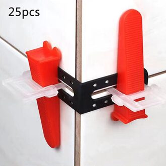 25 Stuks/set Mannelijke Hoek Nivellering Tool Kan Worden Gebruikt Met Tegel Leveler Spacers