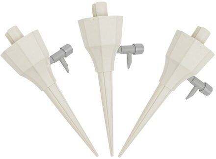 25 # Tuin Plant Water Dispenser Automatisch Sproeisysteem Nail Systeem Verstelbare Waterstroom Drip Watering Apparatuur Apparaat Gereedschappen grijs