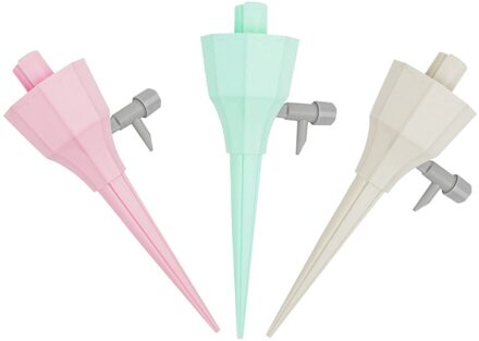 25 # Tuin Plant Water Dispenser Automatisch Sproeisysteem Nail Systeem Verstelbare Waterstroom Drip Watering Apparatuur Apparaat Gereedschappen veelkleurig