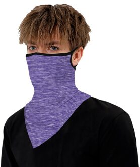 25 # Unisex Zwart Effen Kleur Bandana Sjaals Outdoor Multifunctionele Sjaal Hals Winddicht Zon Bescherming Riding Gezicht Shiled Sjaals
