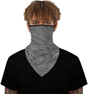 25 # Unisex Zwart Effen Kleur Bandana Sjaals Outdoor Multifunctionele Sjaal Hals Winddicht Zon Bescherming Riding Gezicht Shiled Sjaals