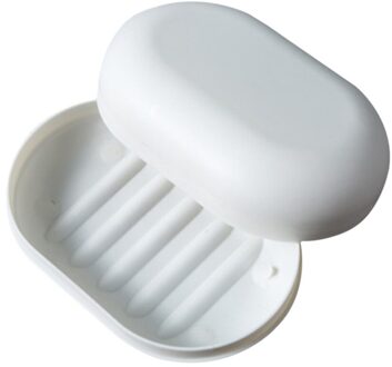 25 # Universal Plastic Badkamer Zeepkist Douche Lade Schotel Opslag Houder Voor Badkamer Home Reizen Plaat Organizer Организатор wit