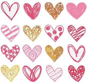 25 # Valentijnsdag Muursticker Liefde Venster Sticker Koelkast Muurstickers Romantische Rode Diy Liefde Hart Bruiloft Decoratie