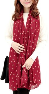 25 # Vrouwen Chiffon Sjaal Sjaals Lange Soft Wrap Sjaal Retro Gedrukt Vrouwen Zomer Sjaal Foulard Femme Soie De marque De rood