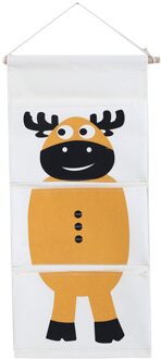 25 # Wandmontage Kledingkast Organizer Diversen Opbergtas Sieraden Opknoping Muur Pouch Hang Cosmetica Speelgoed Organizer