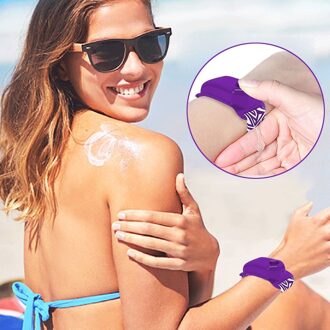 25 # Wassen Hand Gel Voor Mannen En Vrouwen Handdesinfecterend Doseren Draagbare Armband Polsband Hand Dispenser 10Ml Voor outdor