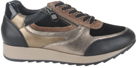 250.023-0351-k dames sneakers Zwart - 38,5