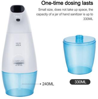 250/330 Ml Automatische Inductie Zeepdispenser Sensor Uv Functie Hand Gratis Machine Geen Touch Vervangbare 240 Ml fles Badkamer 330ML en 240ML