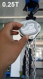 250--500KGX1.5--3M Mini lifting hendel kettingtakel met tas, ce-certificaat, draagbare houvast hand handmatige hendel blok crane 80010021 250KGX3M
