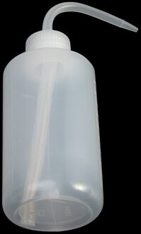 250/500Ml Gebogen Mond Plastic Diffuser Dispenser Watering Gereedschap Praktische Duurzaam Eco-vriendelijke Draagbare Wit Squeeze Fles 250ml