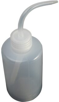 250/500Ml Praktische Draagbare Gebogen Mond Milieuvriendelijke Witte Plastic Diffuser Dispenser Watering Gereedschap Duurzaam Squeeze Fles 250ml