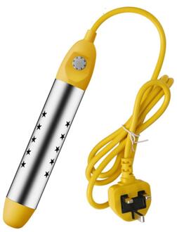 2500W 1.5 Meter Lijn Rvs Insteekbatterij Verwarmingselement Automatische Power-Off Water Boiler Tool UK plug