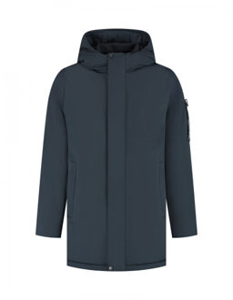 25030404 57 heren jack active flex parka -  p Blauw - XL