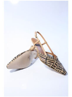 25063 slingback - maat 38 Beige