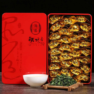 250g 500g authentic Tieguanyin Oolong Tea Gift Box with Luzhou-flavor Two-box Gift Bag