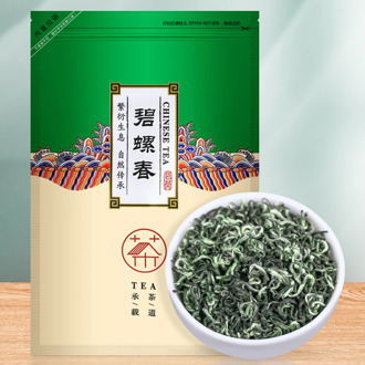 250G New Tea Bilochun Tea Green Tea Pre-Spring Tea Pre-Rain Dongting Tea Bag Tender Bud Strong Flavor Bulk