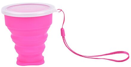 250Ml Siliconen Cup Intrekbare Vouwen Cup Telescopische Inklapbare Outdoor Cup RS