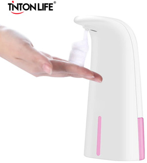 250ml Soap Dispenser Smart Infrared Sensor Liquid Soap Dispenser Induction Foam Shampoo Dispenser for Kitchen Bathroom
