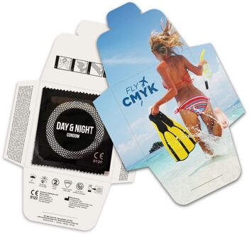 250x condooms bedrukken met logo of ludieke tekst (250 st) drukken