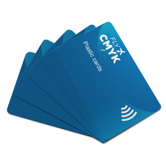 250x plastic cards printen - plastic pasjes bedrukken (250 st) drukken