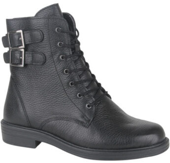 2510005-000 dames veterboots gekleed Zwart - 41