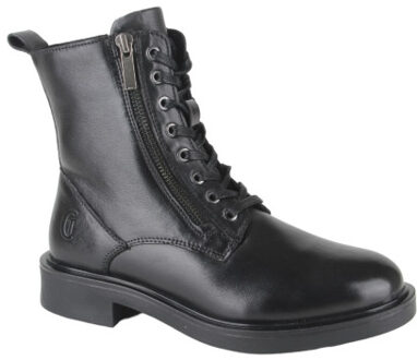 2520001-000 dames veterboots sportief - maat 40 Zwart