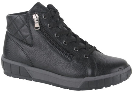 2520005-000 dames veterboots sportief Zwart - 37