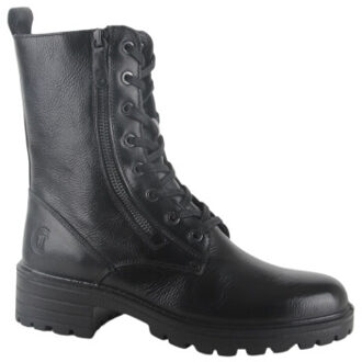 2520007-000 dames veterboots sportief Zwart - 40