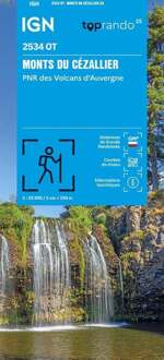 2534OT Monts du Cézallier | IGN - Institut Géographique National