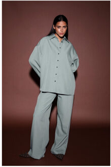 254-a4 pantalons vera pants Blauw - S