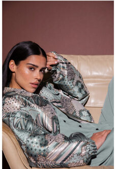 254-a42 jackets fanny jacket - maat S Veelkleurig