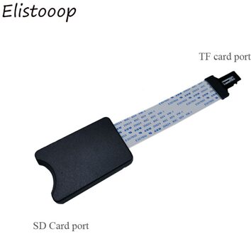 25Cm 48Cm 62Cm Tf Naar Sd-kaart Flex Verlengkabel Extender Adapter Tf Zip Verlengkabel Geheugen card Extender Cord Linker