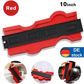 25Cm Gauge Duplicator Profiel Duplicatie Gauge Contour Template Plastic Contour Kopie Duplicator Meetinstrumenten