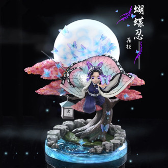 25cm Girl PVC Action Figure Toys Kochou Shinobu Collection Model Doll Gift Demon Slayer Kochou Shinobu Anime Figure Japan Sexy