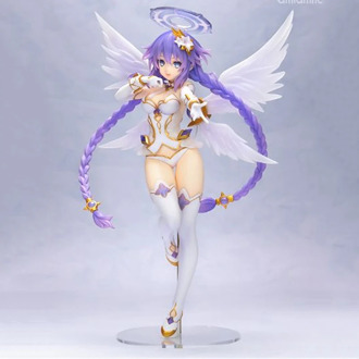 25cm Japanese Anime Hyperdimension Neptunia Purple Heart Neptune PVC Action Figures collection Model toys for gift
