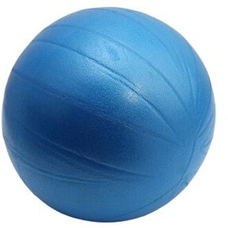 25Cm Opblaasbare Yoga Bal Oefening Fitness Pilates Bal Balans Oefening Gym Pomp Yoga Balance Ball Training Yoga Ballon blauw