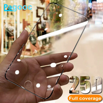 25D Curved Soft Edge Tempered Glass On The For iPhone 6 6s 7 8 Plus X Glass Screen Protector on iPhone XR XS 11 Pro Xs Max Film