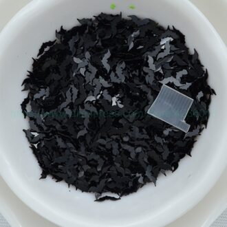 25g 3*8mm zwarte kleine vleermuis Vorm Losse Pailletten Pailettes Voor Kid DIY Party Halloween Decoratie Festival ornament DIY Accessoires