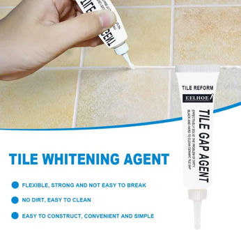 25g Valid Mould Proof Wall Gap Repair Cream Beautiful Tile Ground Seaming Wall Whitening Agent Wall Crack Hole Mending Agent