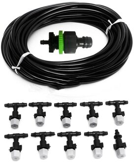 25m Automatic Micro Drip Irrigation System Garden Cooling Irrigation SystemSpray Self Watering Kits with 30 dripper-heads stijl 4