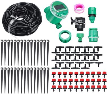 25m Automatic Micro Drip Irrigation System Garden Cooling Irrigation SystemSpray Self Watering Kits with 30 dripper-heads stijl 7