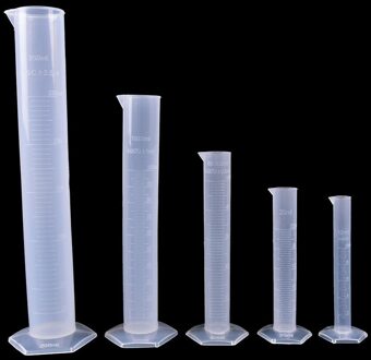 25Ml Plastic Maatcilinder Laboratorium Test Afgestudeerd Tube Tool Betaalbare Chemie Set