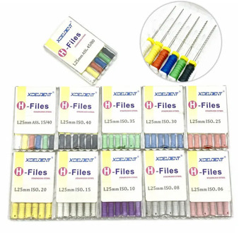 25mm Endodontic Root Canal H Files (Hand Use) Dental H-File Hand Use Files Dentist Tools