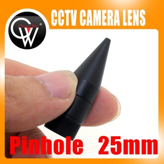 25mm lens Tip cone Metal CCTV lens M12 kegel micro lens voor cctv camera