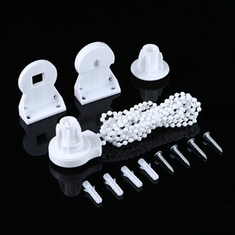 25Mm Rolgordijn Fitting Repair Kit Vervanging Compleet Beugels Gordijn Rolling Holder Clip Accessoires Met Ketting Fit