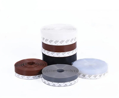 25mm width door window bottom self adhesive silicone rubber seal strip weatherstrip Bar Door Sealing Strip Window Sealing Tape